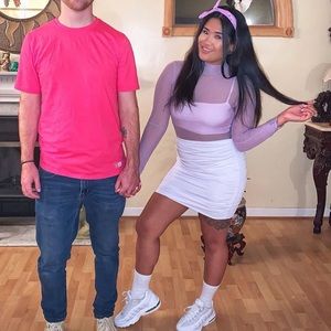 Lilac Sheer Bodysuit